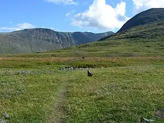 Nördlicher Teil des Sylan-Massives, der Nordsylen ist am linken Bildrand zu sehen