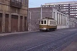 Triebwagen 201, hier noch in Porto