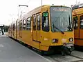 Tw 1557 der BKV in Budapest, Linie 42 an der Határ út