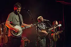 Dave Carroll mit Banjo