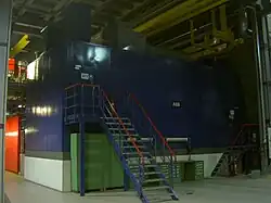 Schallhaube des Generators der Gasturbine 1