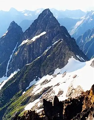 Der Trapper Mountain vom Magic Mountain aus