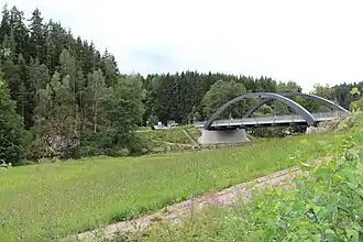 Neue Brücke in Kaltenthal (2014)