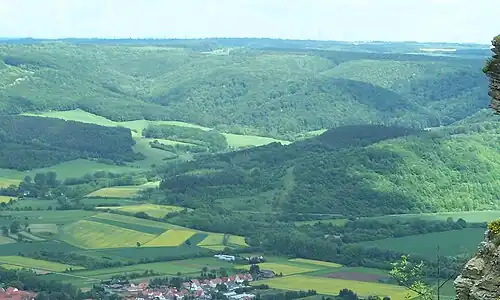 Der Töpferberg und der Treffurter Stadtwald