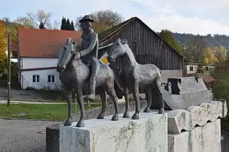 Treideldenkmal in Plankstetten