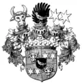 Wappen der Grafen von der Trenck gen. Stier (1798)