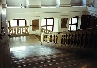 Fortsetzung der Treppe