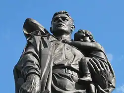 Detail: Die kleine Swetlana Kotikowa, Tochter des Stadtkommandanten Alexander Kotikow, saß Modell