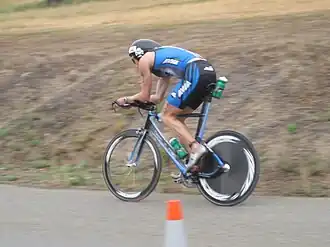 Trevor Wurtele im Wildflower Triathlon, 2009