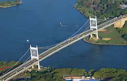 Hängebrücke über den East River