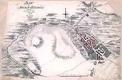 1760: Straße im Zentrum von Tribsees