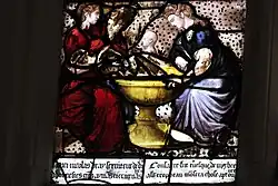 Säuglingswunder des heiligen Nikolaus