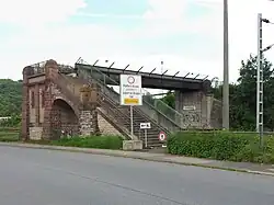 Fußgänger­überführung zur Pfeiffersbrücke (2013)