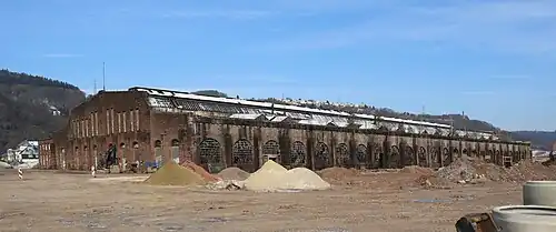 Ehemalige Lokrichthalle