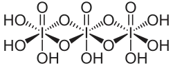 Strukturformel von Triperiodsäure