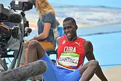 Lázaro Martínez blieb im Finale ohne gültigen&nbsp;Sprung