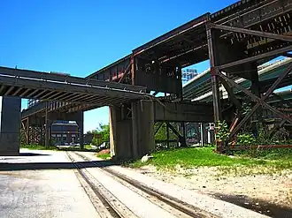 Die Triple Crossing in Richmond (Virginia) aus dem Jahre 1901