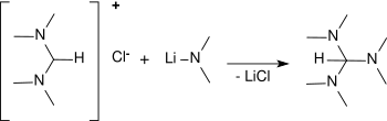 Synthese von Trisdimethylaminomethan TDAM