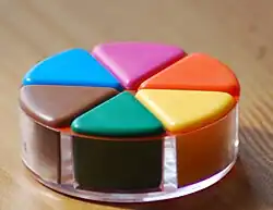 Durchsichtiger Spielstein