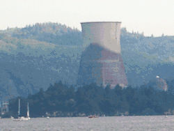 Sprengung des Kühlturms am 21. Mai 2006 (Animation)