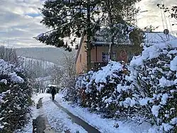 Weg ins Marscheider Bachtal vorbei an Trotzhaus