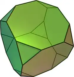 Hexaederstumpf 8 Dreiecke 6 Achtecke