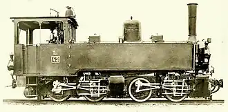 Werkfoto der Tssd 43 von 1900