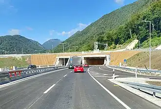 Tunnel Oberau