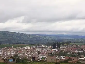 Blick auf Túquerres