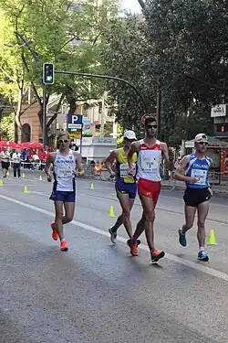 Martin Tišťan (ganz links) – nach drei Verwarnungen&nbsp;disqualifiziert