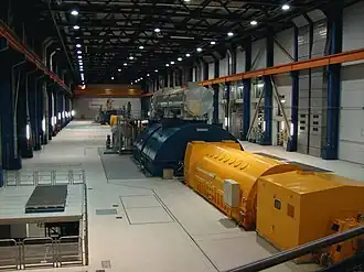 Generator im Kraftwerk Schwarze Pumpe (Bj. 1995; 1000 MVA)