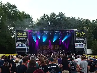 Turbobier auf dem Open Air Pförring 2017