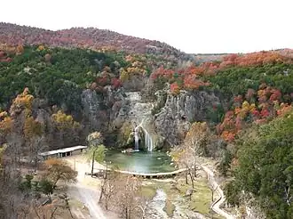 Turner Falls in Oklahoma