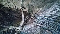 Turtmanngletscher mit Wasserfall, 2024