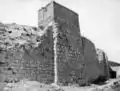 Teil der Burg. Foto von 1916