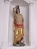 Figur des hl. Sebastian