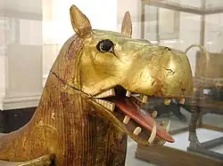 Ritualbett der Ammit, Ägyptisches Museum Kairo (JE 62012)