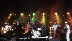 Tuure Kilpeläinen ja Kaihon Karavaani, Iskelmäkesä-Festival in Hyvinkää, Juli 2017