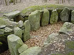 Tvedeskov – Kammer mit Gangmündung