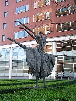 Twee dansende vrouwen