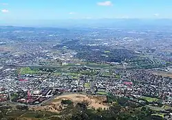 Mowbray vom Devil’s Peak gesehen (rechte Bildhälfte)