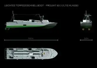 Torpedoschnellboot Projekt 63 Typ Iltis