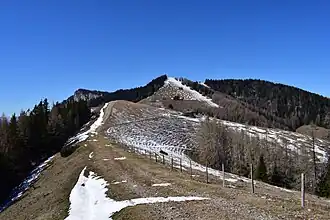 Blick von Osten über die Tyrnauer Alm