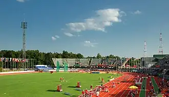 Das S.Dariaus-und-S.Girėno-Stadion von Kaunas – hier im Jahr&nbsp;2010