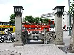 Eingang Rathausstraße