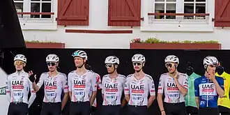 Mannschaftsfoto UAE Team Emirates-XRG