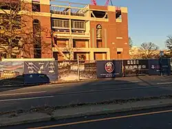 Die Baustelle im Dezember 2020