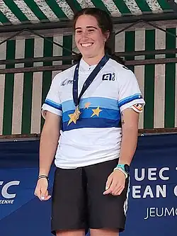 Vera Barón bei der EM 2024