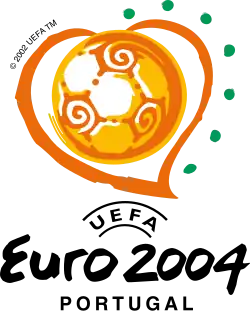 Logo der Fußball-Europameisterschaft 2004