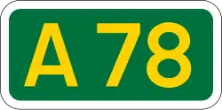 A78 road
